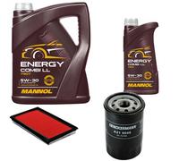 DENCKERMANN Controllo Set MANNOL Combi LL 5W-30 6L Per Nissan Primera 2.0