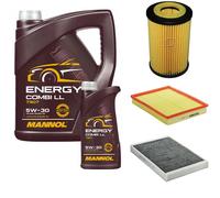 DENCKERMANN Controllo Set MANNOL Combi LL 5W-30 6L Per Opel Astra H 1.4