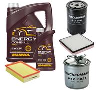 DENCKERMANN Controllo Set MANNOL Combi LL 5W-30 6L Per Seat Toledo I 1.9 TDi