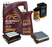 DENCKERMANN Controllo Set MANNOL Combi LL 5W-30 6L Per Ssangyong Rexton 2.2