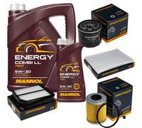 DENCKERMANN Controllo Set MANNOL Combi LL 5W-30 6L Per Suzuki Grand Vitara