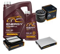 DENCKERMANN Controllo Set MANNOL Combi LL 5W-30 6L Per Suzuki Grand Vitara