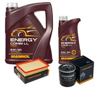 DENCKERMANN Controllo Set MANNOL Combi LL 5W-30 6L Per Suzuki Wagon R+ 1.3