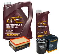 DENCKERMANN Controllo Set MANNOL Combi LL 5W-30 6L Per Suzuki Wagon R+ 1.3