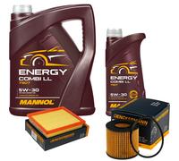 DENCKERMANN Controllo Set MANNOL Combi LL 5W-30 6L Per Toyota Auris Kombi