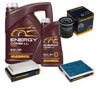 DENCKERMANN Controllo Set MANNOL Combi LL 5W-30 6L Per Toyota Corolla Verso