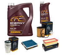 DENCKERMANN Controllo Set MANNOL Combi LL 5W-30 6L Per Toyota Corolla Verso