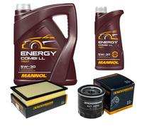 DENCKERMANN Controllo Set MANNOL Combi LL 5W-30 6L Per Toyota Hilux VIII