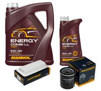 DENCKERMANN Controllo Set MANNOL Combi LL 5W-30 6L Per Toyota Yaris Verso