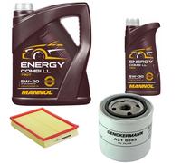 DENCKERMANN Controllo Set MANNOL Combi LL 5W-30 6L Per Volvo 740 2.3 2.0 V90