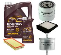 DENCKERMANN Controllo Set MANNOL Combi LL 5W-30 6L Per Volvo S40 I 2.0 V40
