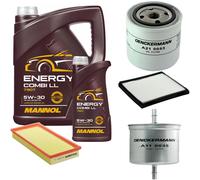 DENCKERMANN Controllo Set MANNOL Combi LL 5W-30 6L Per Volvo S40 I 2.0 V40