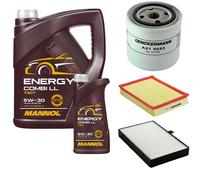 DENCKERMANN Controllo Set MANNOL Combi LL 5W-30 6L Per Volvo V90 Kombi S90