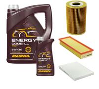 DENCKERMANN Controllo Set MANNOL Combi LL 5W-30 6L Per VW Caddy II Kasten