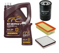DENCKERMANN Controllo Set MANNOL Combi LL 5W-30 6L Per VW Golf II 1.6 1.8I