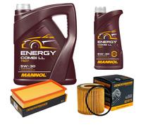 DENCKERMANN Controllo Set MANNOL Combi LL 5W-30 6L Per VW Polo 1.2 12V Ibiza