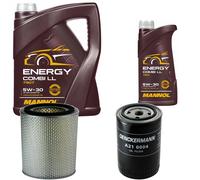 DENCKERMANN Controllo Set MANNOL Combi LL 5W-30 6L Per VW Transporter III