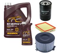 DENCKERMANN Controllo Set MANNOL Combi LL 5W-30 6L Per VW Transporter IV Bus