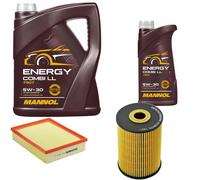 DENCKERMANN Controllo Set MANNOL Combi LL 5W-30 6L Per VW Transporter IV Bus