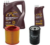 DENCKERMANN Controllo Set MANNOL Combi LL 5W-30 6L Per VW Transporter IV Bus