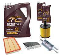 DENCKERMANN Controllo Set MANNOL Combi LL 5W-30 7L Per Audi A3 Sportback 3.2
