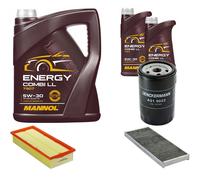 DENCKERMANN Controllo Set MANNOL Combi LL 5W-30 7L Per Audi Coupe 2.0 2.3