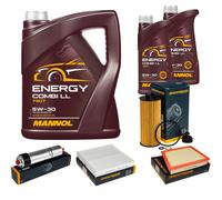 DENCKERMANN Controllo Set MANNOL Combi LL 5W-30 7L Per BMW 2 Active Tourer
