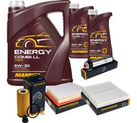 DENCKERMANN Controllo Set MANNOL Combi LL 5W-30 7L Per BMW 2 Active Tourer