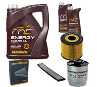 DENCKERMANN Controllo Set MANNOL Combi LL 5W-30 7L Per BMW 3er Touring 330d