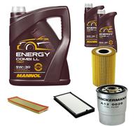 DENCKERMANN Controllo Set MANNOL Combi LL 5W-30 7L Per BMW 5 Serie 525tds 525td