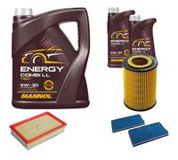DENCKERMANN Controllo Set MANNOL Combi LL 5W-30 7L Per BMW 7 Serie 730i Li 740d