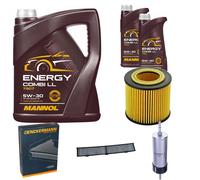 DENCKERMANN Controllo Set MANNOL Combi LL 5W-30 7L Per BMW X1 XDRIVE20I