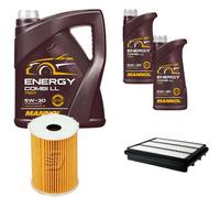 DENCKERMANN Controllo Set MANNOL Combi LL 5W-30 7L Per Chevrolet Epica 2.0 D