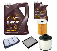 DENCKERMANN Controllo Set MANNOL Combi LL 5W-30 7L Per Chevrolet Nubira