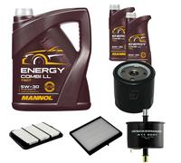 DENCKERMANN Controllo Set MANNOL Combi LL 5W-30 7L Per Chevrolet Nubira