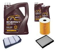 DENCKERMANN Controllo Set MANNOL Combi LL 5W-30 7L Per Chevrolet Nubira