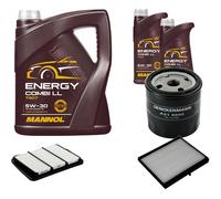 DENCKERMANN Controllo set MANNOL Combi LL 5W-30 7L per Chevrolet Nubira