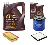 DENCKERMANN Controllo Set MANNOL Combi LL 5W-30 7L Per Citroën Xantia 3.0I