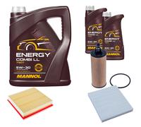 DENCKERMANN Controllo Set MANNOL Combi LL 5W-30 7L Per Fiat Freemont 3.6 4x4