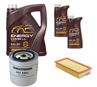 DENCKERMANN Controllo Set MANNOL Combi LL 5W-30 7L Per Ford Transit Kasten
