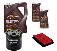 DENCKERMANN Controllo Set MANNOL Combi LL 5W-30 7L Per FORD USA Probe II 2.0