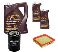 DENCKERMANN Controllo Set MANNOL Combi LL 5W-30 7L Per Honda HR-V 1.6 16V
