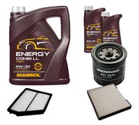 DENCKERMANN Controllo Set MANNOL Combi LL 5W-30 7L Per Hyundai Matrix 1.6