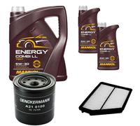 DENCKERMANN Controllo Set MANNOL Combi LL 5W-30 7L Per Hyundai Matrix 1.6