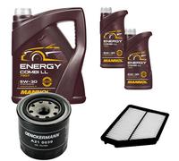 DENCKERMANN Controllo Set MANNOL Combi LL 5W-30 7L Per Hyundai Matrix 1.6
