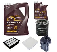 DENCKERMANN Controllo Set MANNOL Combi LL 5W-30 7L Per Hyundai Santa Fé II