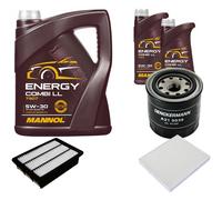 DENCKERMANN Controllo Set MANNOL Combi LL 5W-30 7L Per Hyundai Santa Fé II