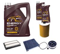 DENCKERMANN Controllo Set MANNOL Combi LL 5W-30 7L Per Hyundai Santa Fé IV