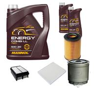 DENCKERMANN Controllo Set MANNOL Combi LL 5W-30 7L Per Hyundai Sonata V 2.0