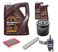 Denckermann Controllo Set mannol Combi Ll 5W-30 7L per Jeep Grand Cherokee